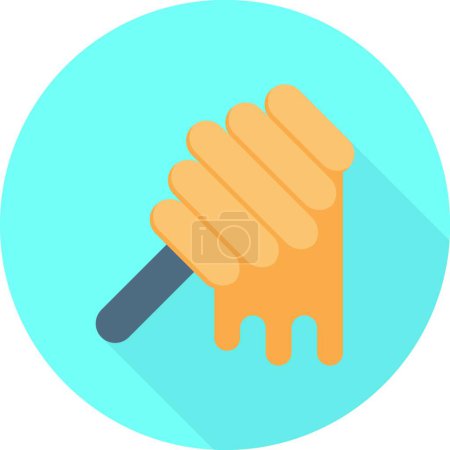 Illustration for Comb icon, vector illustration - Royalty Free Image