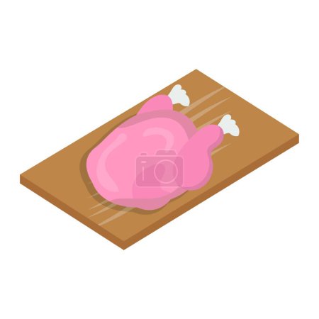 Ilustración de "filete "icono, ilustración de vectores - Imagen libre de derechos