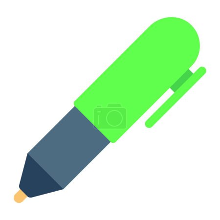 Téléchargez les illustrations : "crayon "icône, illustration vectorielle - en licence libre de droit