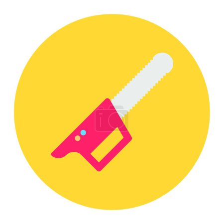 Illustration for "blade " icon, vector illustration - Royalty Free Image