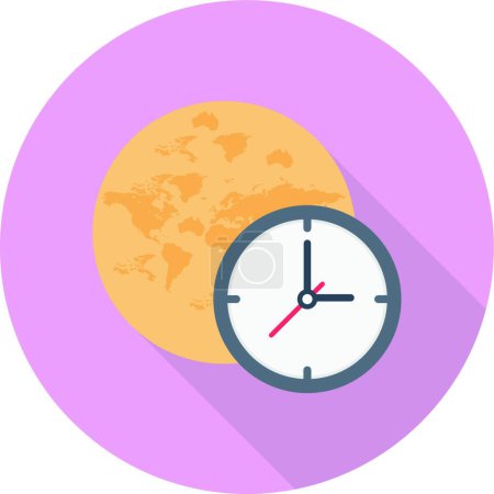 Illustration for "global " icon, vector illustration - Royalty Free Image