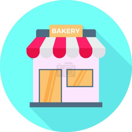 Illustration for "bakery " icon, vector illustration - Royalty Free Image