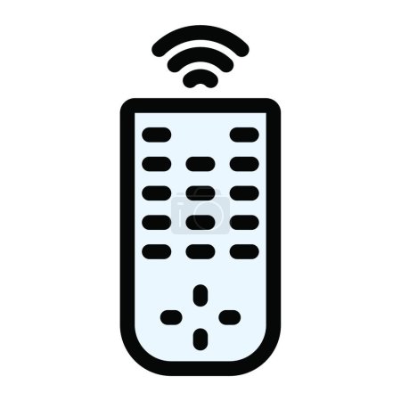 Illustration for "wireless " icon, vector illustration - Royalty Free Image