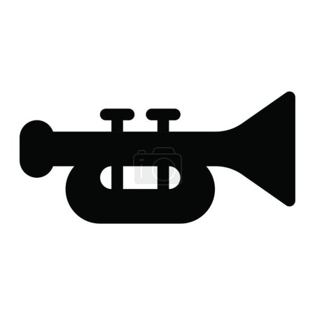 Illustration for "musical " icon, vector illustration - Royalty Free Image