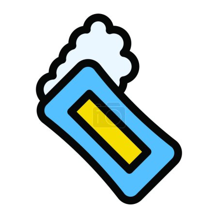 Illustration for "cleaning " icon, vector illustration - Royalty Free Image
