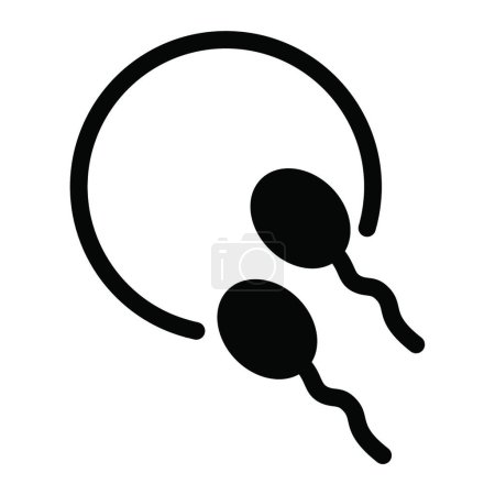 Illustration for "pregnancy " icon, vector illustration - Royalty Free Image