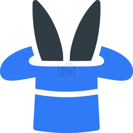 Ilustración de "sombrero "icono, ilustración vectorial - Imagen libre de derechos