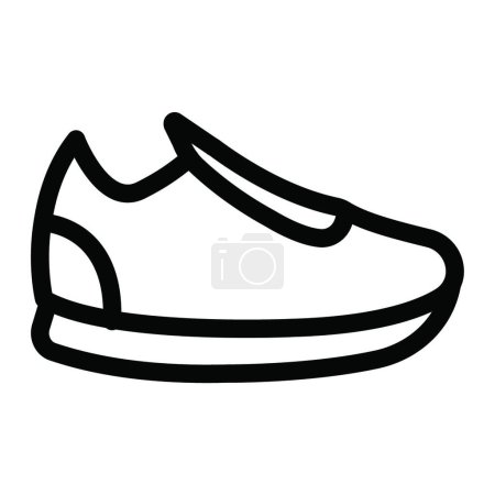Illustration for "footwear " icon, vector illustration - Royalty Free Image
