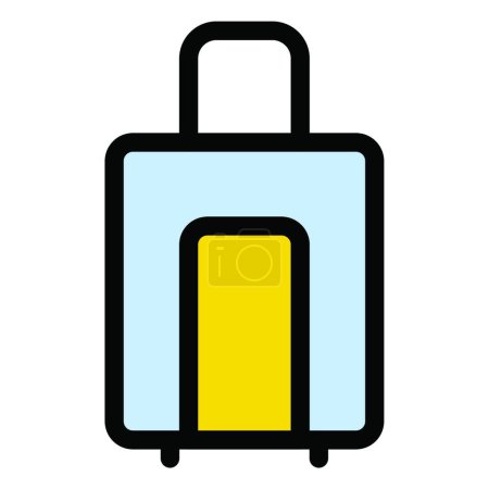 Ilustración de "bolsa "icono, ilustración vectorial - Imagen libre de derechos