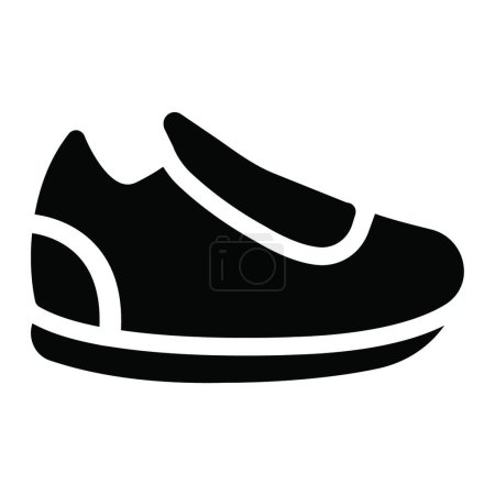 Illustration for "footwear " icon, vector illustration - Royalty Free Image