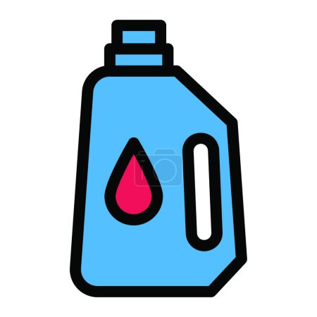 Ilustración de "lavandería "icono, ilustración vectorial - Imagen libre de derechos