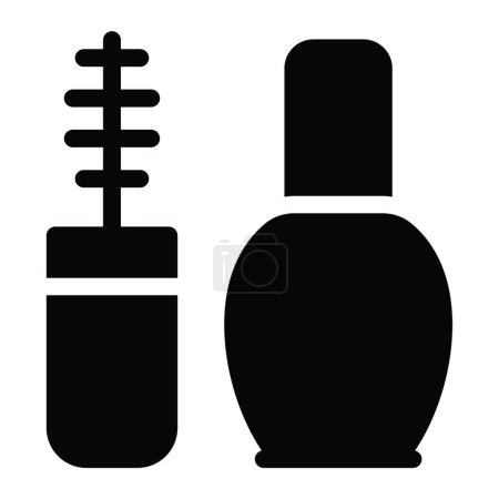 Ilustración de "maquillaje "icono, ilustración vectorial - Imagen libre de derechos