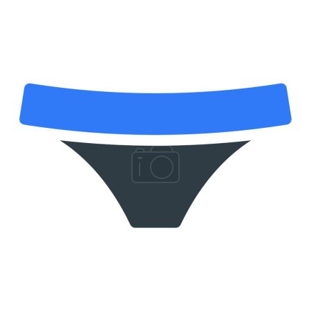 Illustration for "underwear " icon, vector illustration - Royalty Free Image