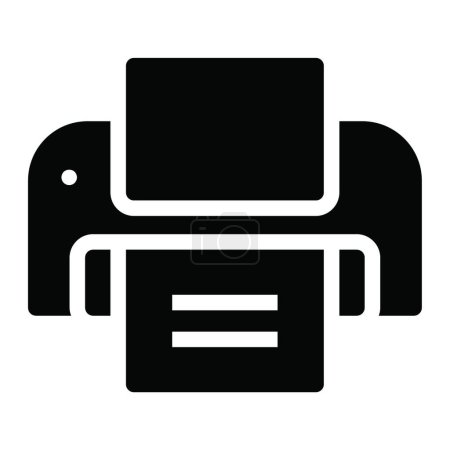 Ilustración de "fax "icono, ilustración vectorial - Imagen libre de derechos
