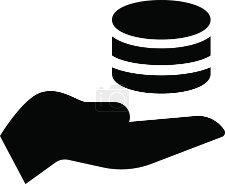 Illustration for "server " icon, vector illustration - Royalty Free Image