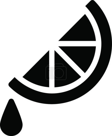 Ilustración de "lima "icono, ilustración vectorial - Imagen libre de derechos