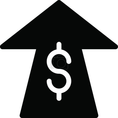 Ilustración de Concepto de dinero, ilustración del dólar del sitio web - Imagen libre de derechos
