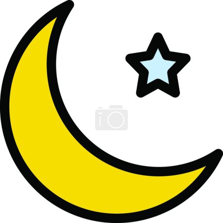 Ilustración de "estrella "icono, ilustración vectorial - Imagen libre de derechos