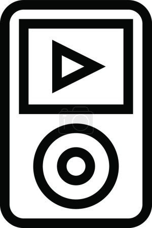 Ilustración de "juego "icono, ilustración vectorial - Imagen libre de derechos