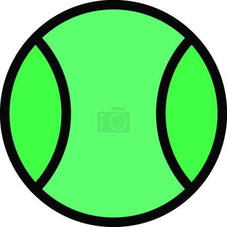 Ilustración de "tenis "icono, ilustración vectorial - Imagen libre de derechos