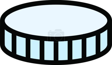 Illustration for "trampoline "" icon, vector illustration - Royalty Free Image