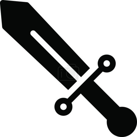 Ilustración de "batalla "" icono, ilustración vectorial - Imagen libre de derechos