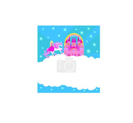 Illustration for Fairytale, simple vector illustration - Royalty Free Image