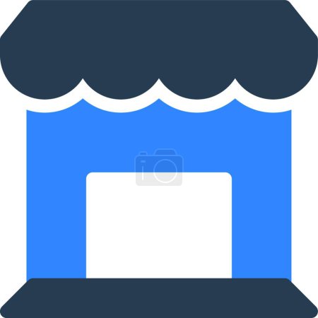 Illustration for "store "" icon, vector illustration - Royalty Free Image