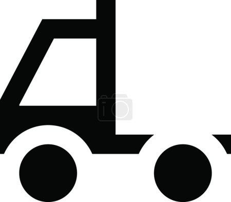 Illustration for "shipping "web icon vector illustration - Royalty Free Image