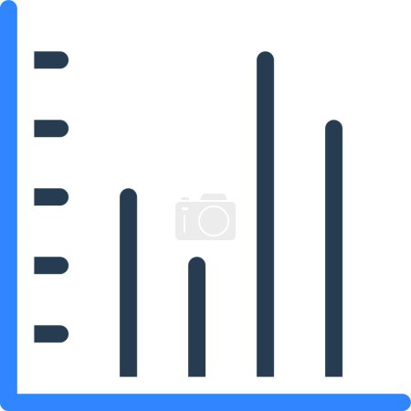 Illustration for "statistics ", simple vector illustration - Royalty Free Image