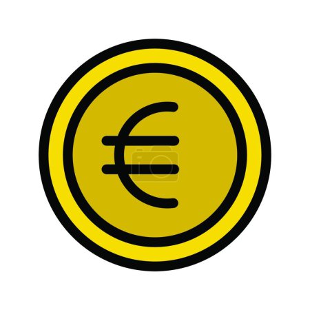 Illustration for Coin icon, vector illustration - Royalty Free Image