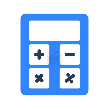 Ilustración de Icono de contabilidad, diseño simple - Imagen libre de derechos
