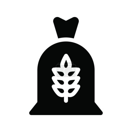 Illustration for "grain " icon, vector illustration - Royalty Free Image