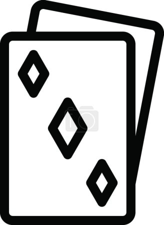 Ilustración de "juego "icono, ilustración vectorial - Imagen libre de derechos