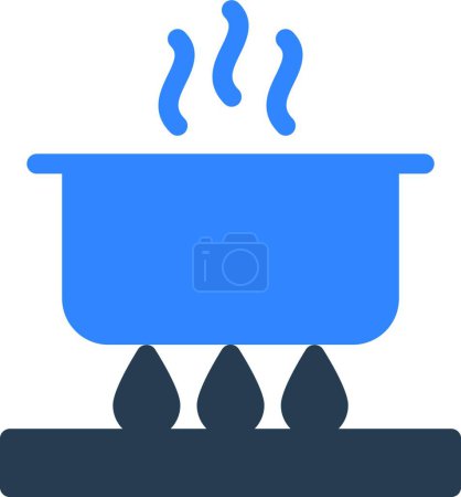 Illustration for Cooking icon vector illustration - Royalty Free Image