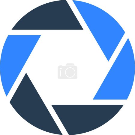 Ilustración de "lente "icono web vector ilustración - Imagen libre de derechos