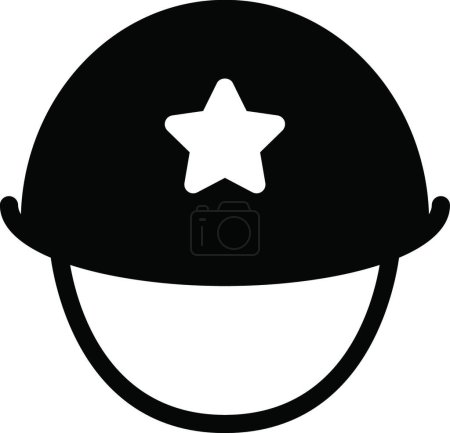 Ilustración de "casco ", ilustración vectorial simple - Imagen libre de derechos