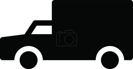 Téléchargez les illustrations : Illustration vectorielle icône de transport - en licence libre de droit