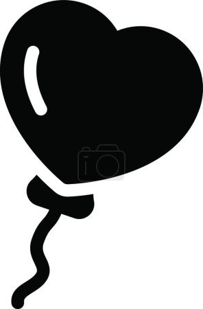 Illustration for "balloon " flat icon, vector illustration - Royalty Free Image