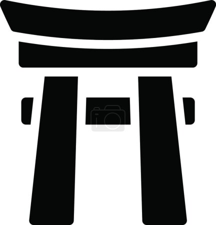 Illustration for "japan " flat icon, vector illustration - Royalty Free Image