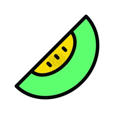 Illustration for "slice " icon, vector illustration - Royalty Free Image