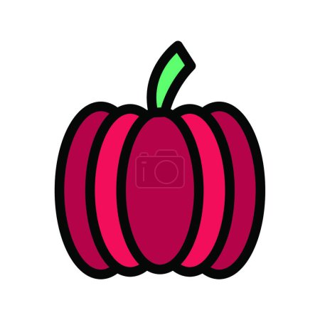 Téléchargez les illustrations : "poivre "icône, illustration vectorielle - en licence libre de droit