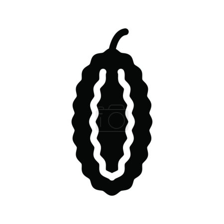 Illustration for "mulberry " icon, vector illustration - Royalty Free Image