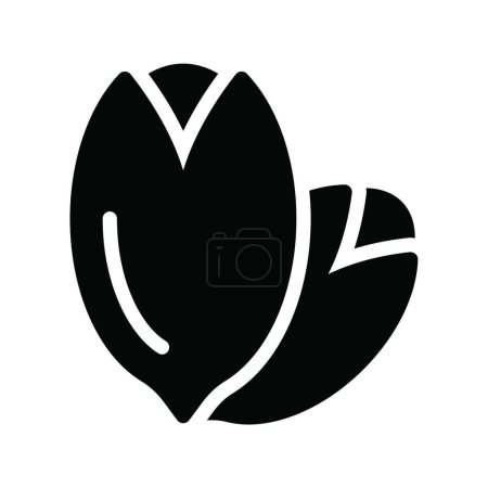 Illustration for Pistachios icon vector illustration - Royalty Free Image