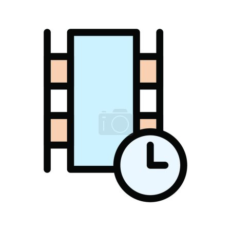 Illustration for Duration  icon, vector illustration - Royalty Free Image