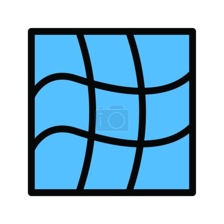 Photo for "grid " web icon vector illustration - Royalty Free Image