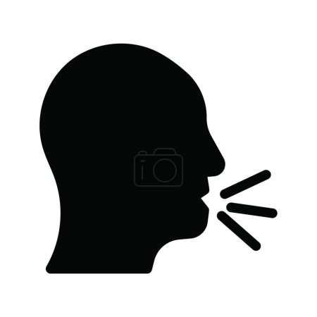 Illustration for "flu " flat icon, vector illustration - Royalty Free Image