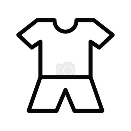 Illustration for Shirt icon, vector illustration - Royalty Free Image
