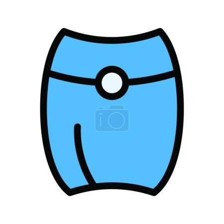Illustration for "tight " flat icon, vector illustration - Royalty Free Image