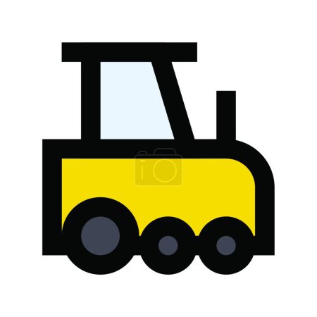 Illustration for "engine " flat icon, vector illustration - Royalty Free Image